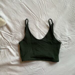 John Galt/Brandy Melville Cropped Adjustable Tank